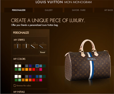Louis Vuitton&#39;s Facebook app gets personal - Luxury Daily - Internet
