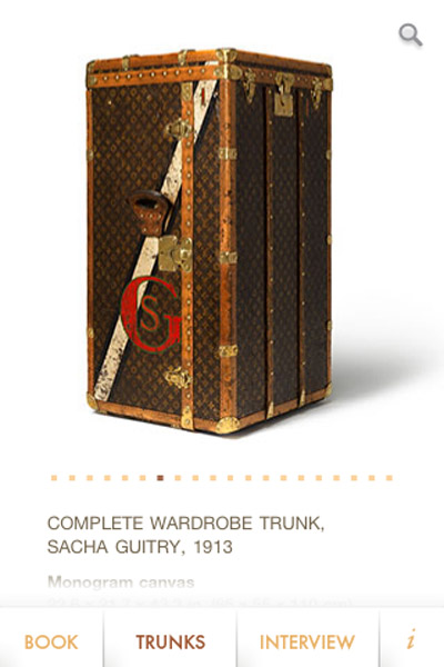 Luxury Luggage Brands on Vuitton Flaunts Brand History Via Mobile App   Luxury Daily   Mobile