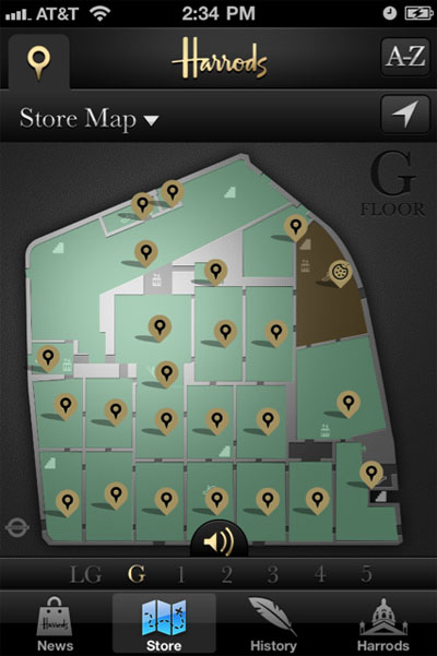 Harrods breaks first mobile app to drive store traffic - Luxury Daily - Mobile
