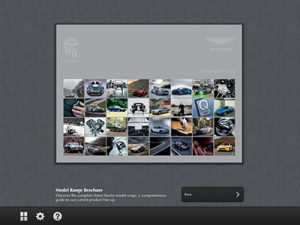 Aston Martin Brochure app 4