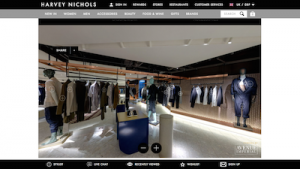 Harvey Nichols menswear virtual