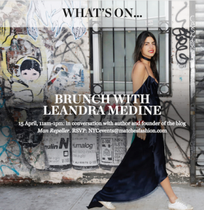 Matches Fashion. NY man repeller