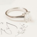 De Beers' classic solitaire engagement ring