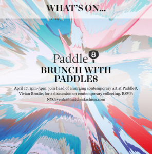 matches fashion.NY paddle 8