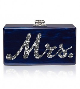 moda operandi. bridal clutch