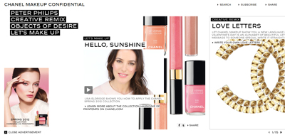 Creative director makeup chanel for the Guest director chanel makeup creative from