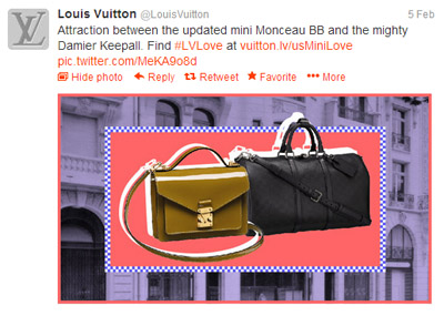 Social Media Of Louis Vuitton