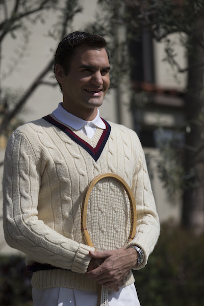 Mercedes Roger Federer mockumentary still 2