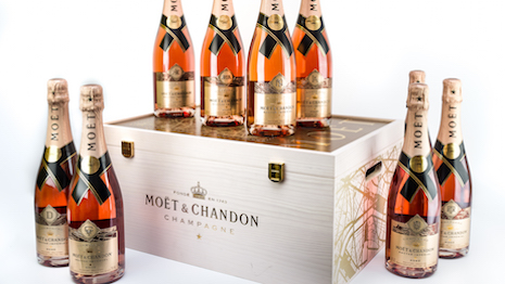 I went inside the exclusive Moët & Chandon castle which money can't buy