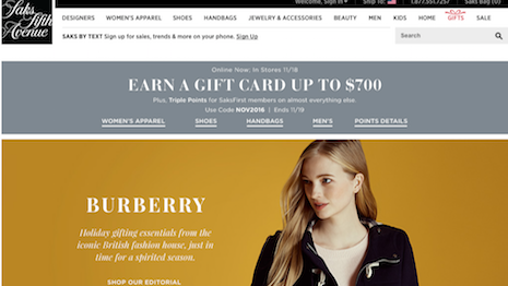 burberry promotion