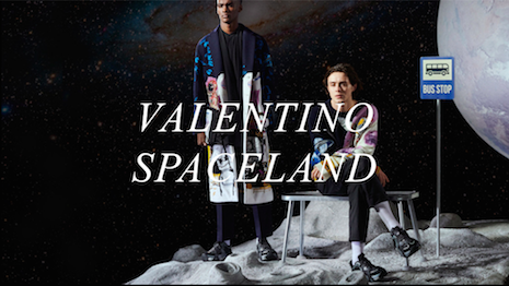 Valentino reaches for the moon with new menswear Spaceland collection