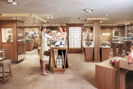 Starboard Cruise, shopping aboard cruise ships - Selective Retailing – LVMH