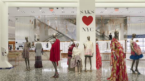 Louis Vuitton New York Saks Fifth Ave store, United States