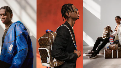 Louis Vuitton unveils LV x NBA menswear capsule collection