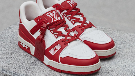 Louis Vuitton Launches Trainer With Red for AIDS Fund – WWD