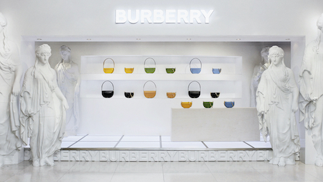 Burberry world website sales