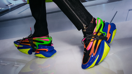 Electric Fashion: Diving into Neon Balmain Shoes