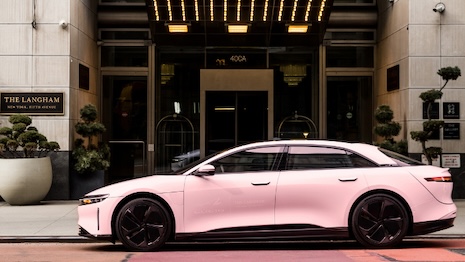 The Langham, Lucid Air bring custom house cars to NYC, LA