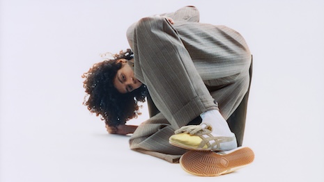 Versace collaborates with footwear brand Onitsuka Tiger